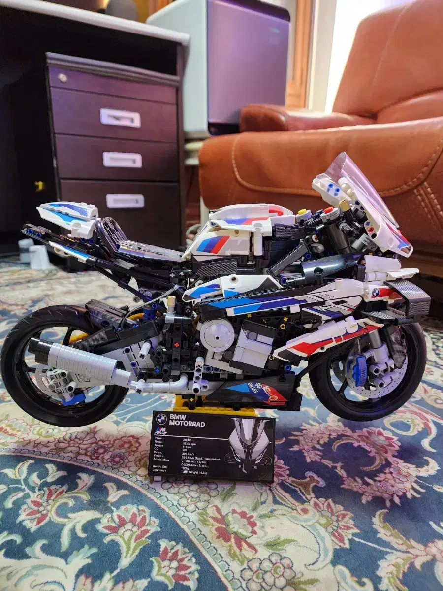 호환레고 테크닉 BMW M 1000 RR 42130 완성품